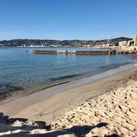 Studio 25m2 A Juan-les-pins Les Pieds Dans L'eau アパート *